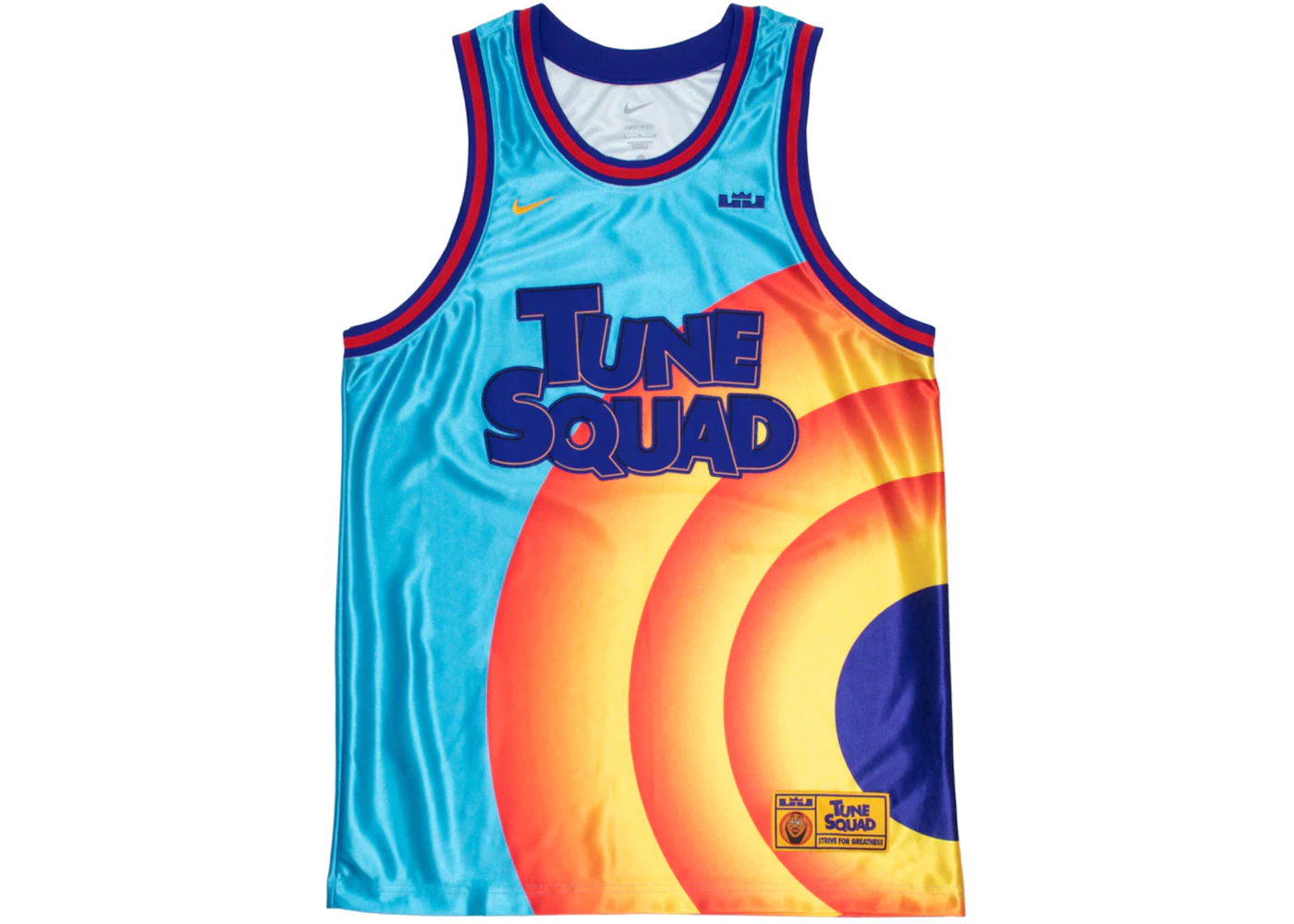 Nike LeBron x Space Jam Tune Squad Jersey Light Blue Fury Men's