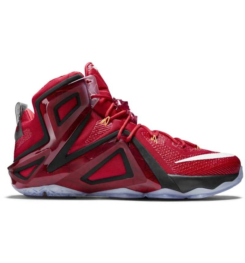 Lebron Soldier 12 Team Red Nike LeBron 12 Elite Team Men's