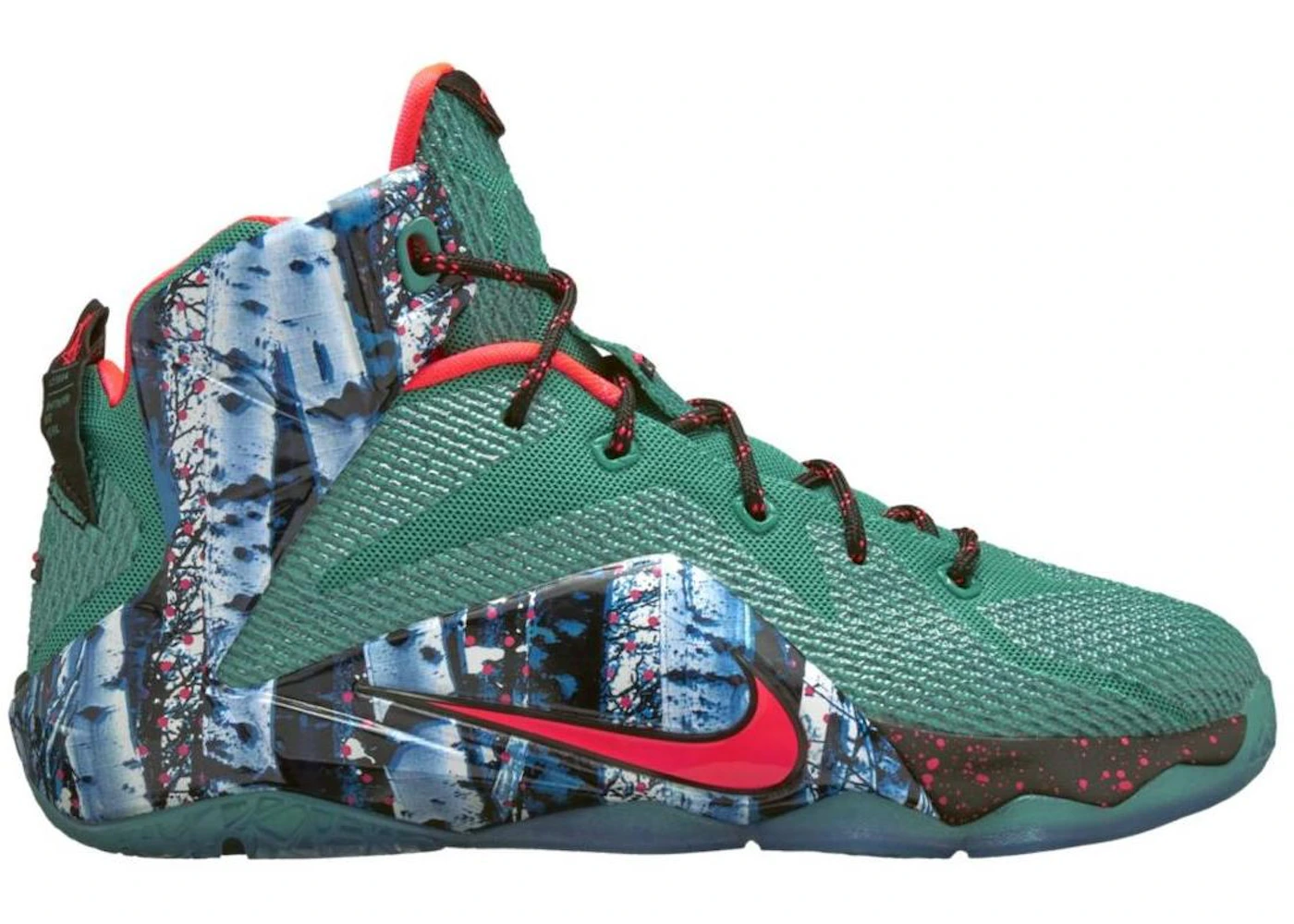 Nike LeBron 12 Akron Birch (GS) Kids' - 685181-303 - US