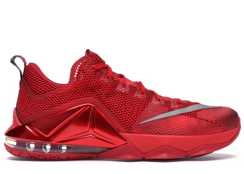 Nike LeBron 12 Bajo Rojo Universidad Hombre 724557 616 MX