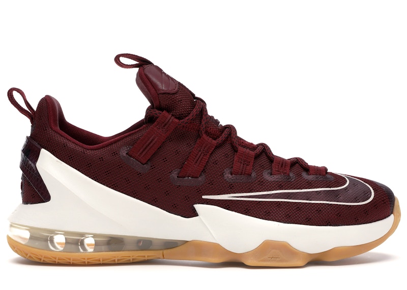 Lebron 13 low on sale burgundy