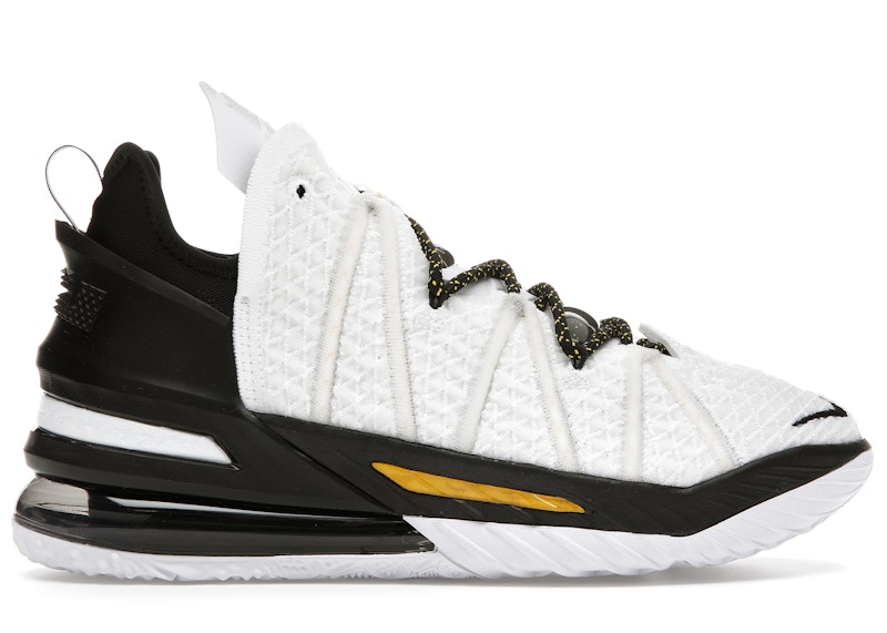 Nike LeBron 18 Lakers Home Men's - CQ9283-100/CQ9284-100 - US