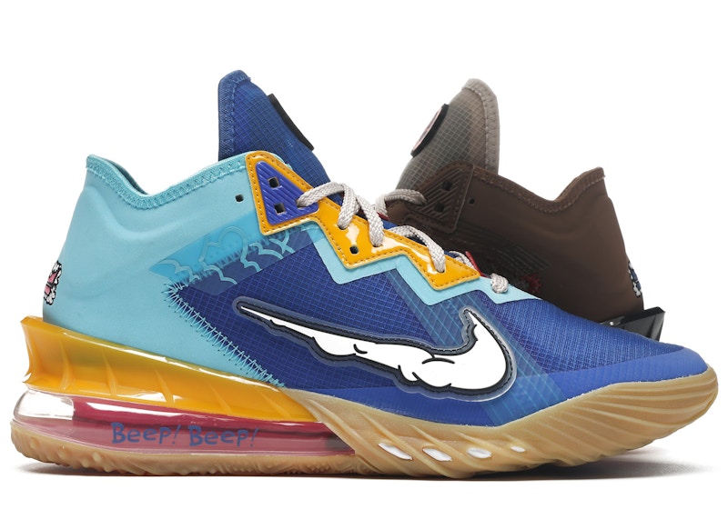 lebron james space jam shoes road runner