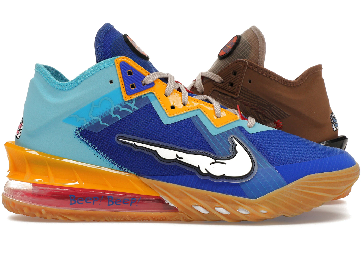 Nike LeBron 18 Low Xbox Controller Set Wile vs Roadrunner Space