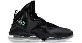 Nike LeBron 19 Black Anthracite Green Glow