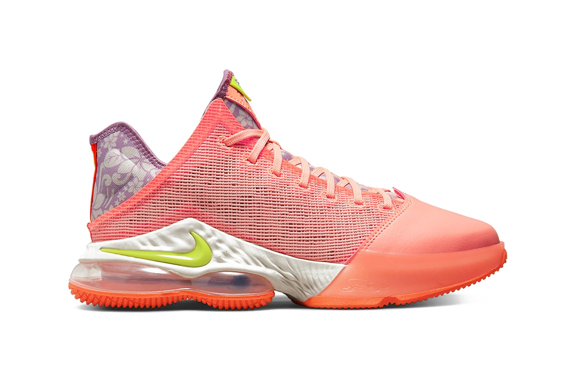 Pre-owned Nike Lebron 19 Low Hawaii In Orange/purple-volt