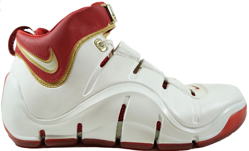 white lebron 4