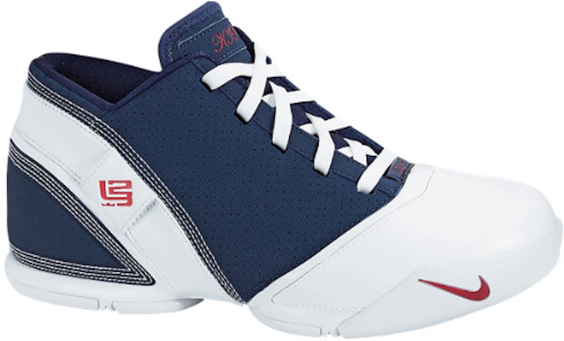 Nike LeBron 5 Low Navy Crimson White Hombre 318696 461 US