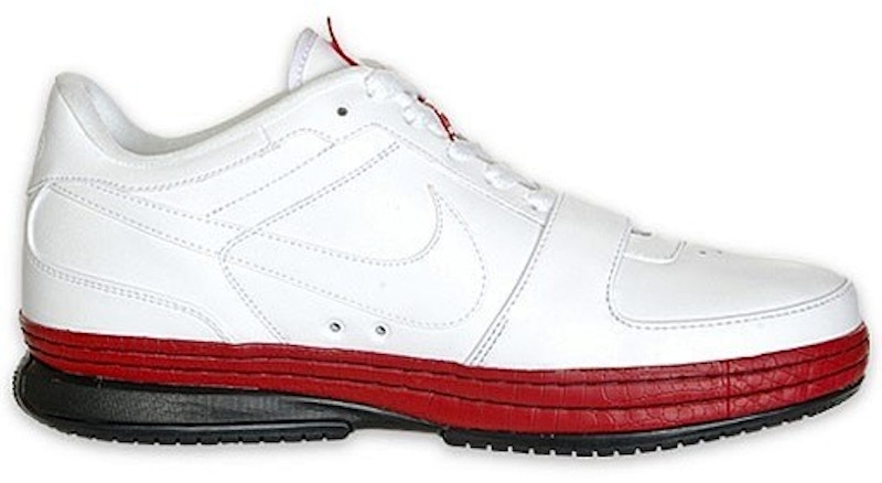 Nike LeBron 6 Low White Varisty Red Men's - 354696-112 - US