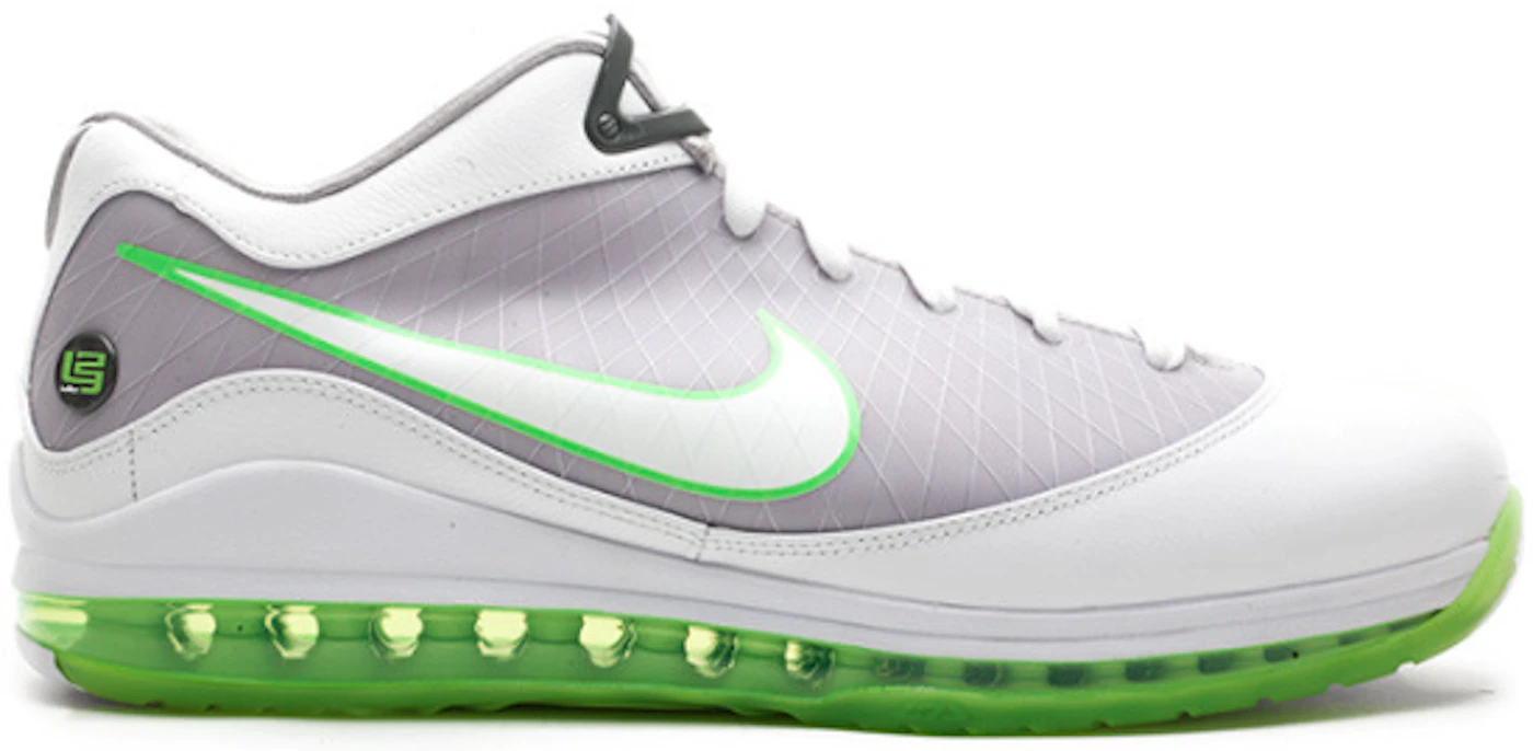 Releasing Now: Air Max LeBron VII Low White/Grey/Mean Green