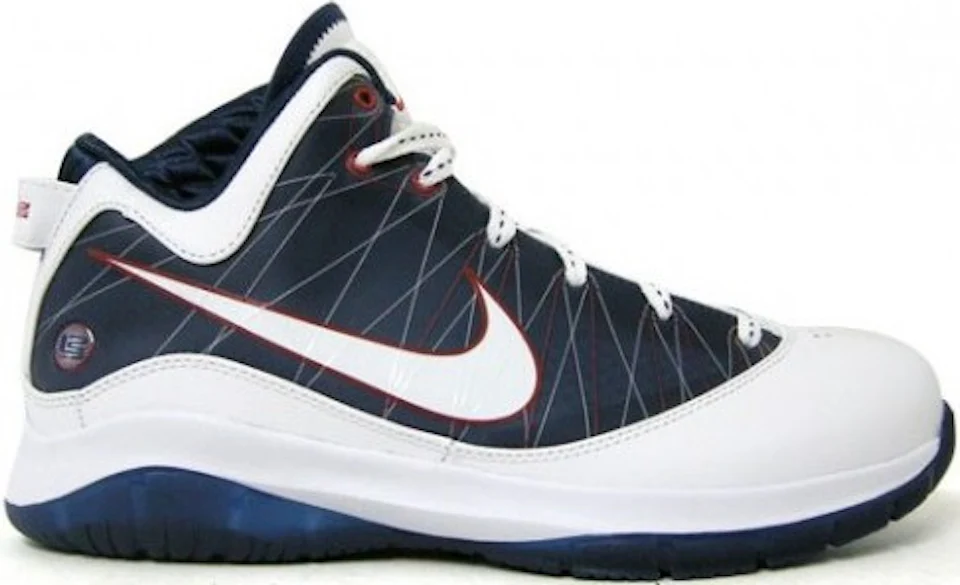 Nike LeBron 7 PS P.S. White/Navy Men's - 407639-100 - US