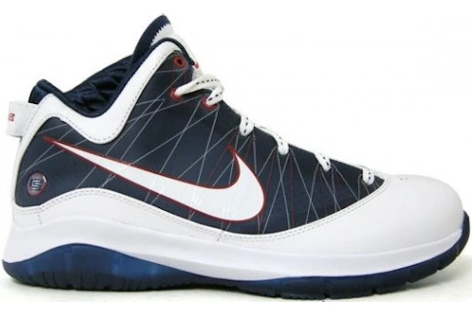 Nike LeBron 7 PS P.S. White/Navy Men's - 407639-100 - US