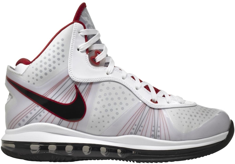 Nike lebron 8 uomo on sale bianche