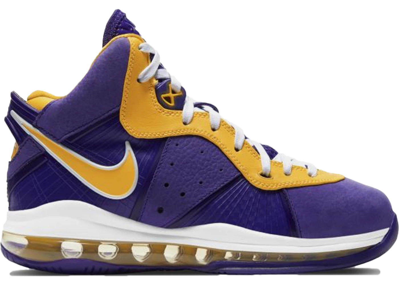 Nike LeBron 8 Lakers para escolares CT5115 500 MX