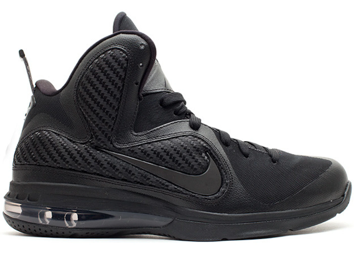 Nike LeBron 9 Triple Black Men's - 469764-001 - US
