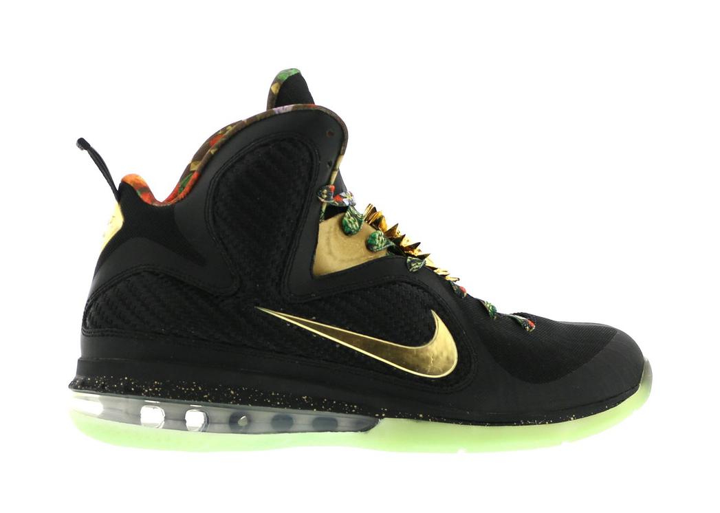 Nike LeBron 9 Watch the Throne (With Lacelock) - H011-MNBSKT-729 