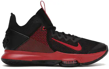 Nike LeBron Witness 4 Black/University Red Men's - BV7427-002 - US