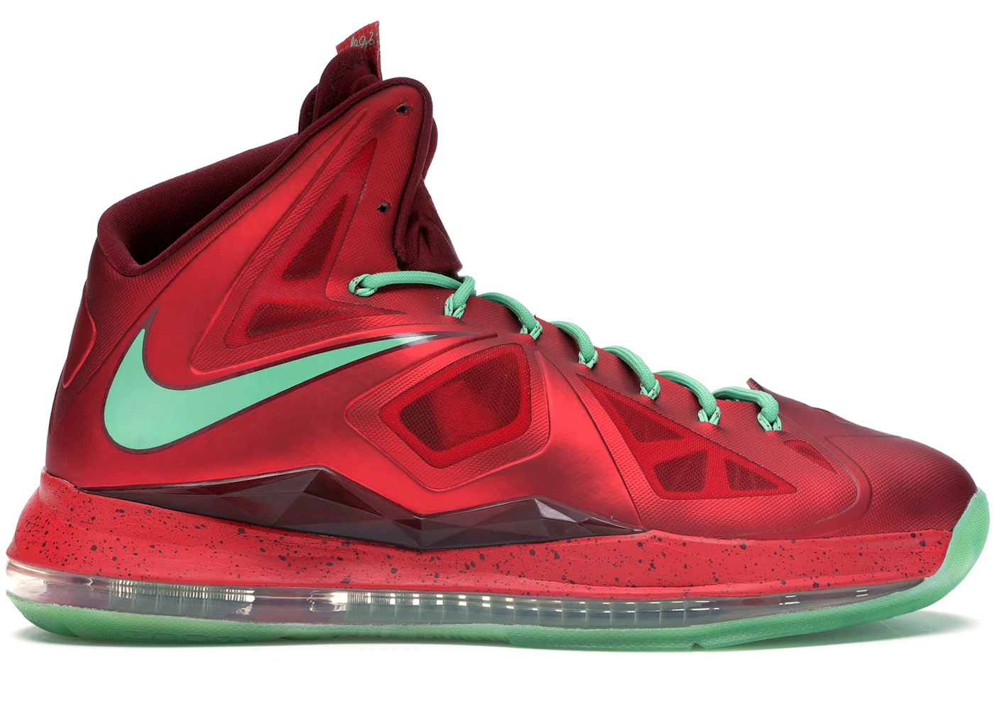 Nike LeBron X Christmas Men's - 541100-600 - US