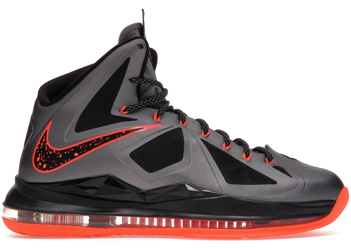 Nike LeBron X Lava Men's - 541100-002 - US