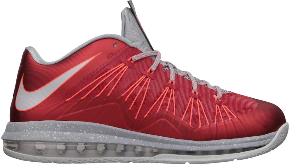 lebron 10 red low