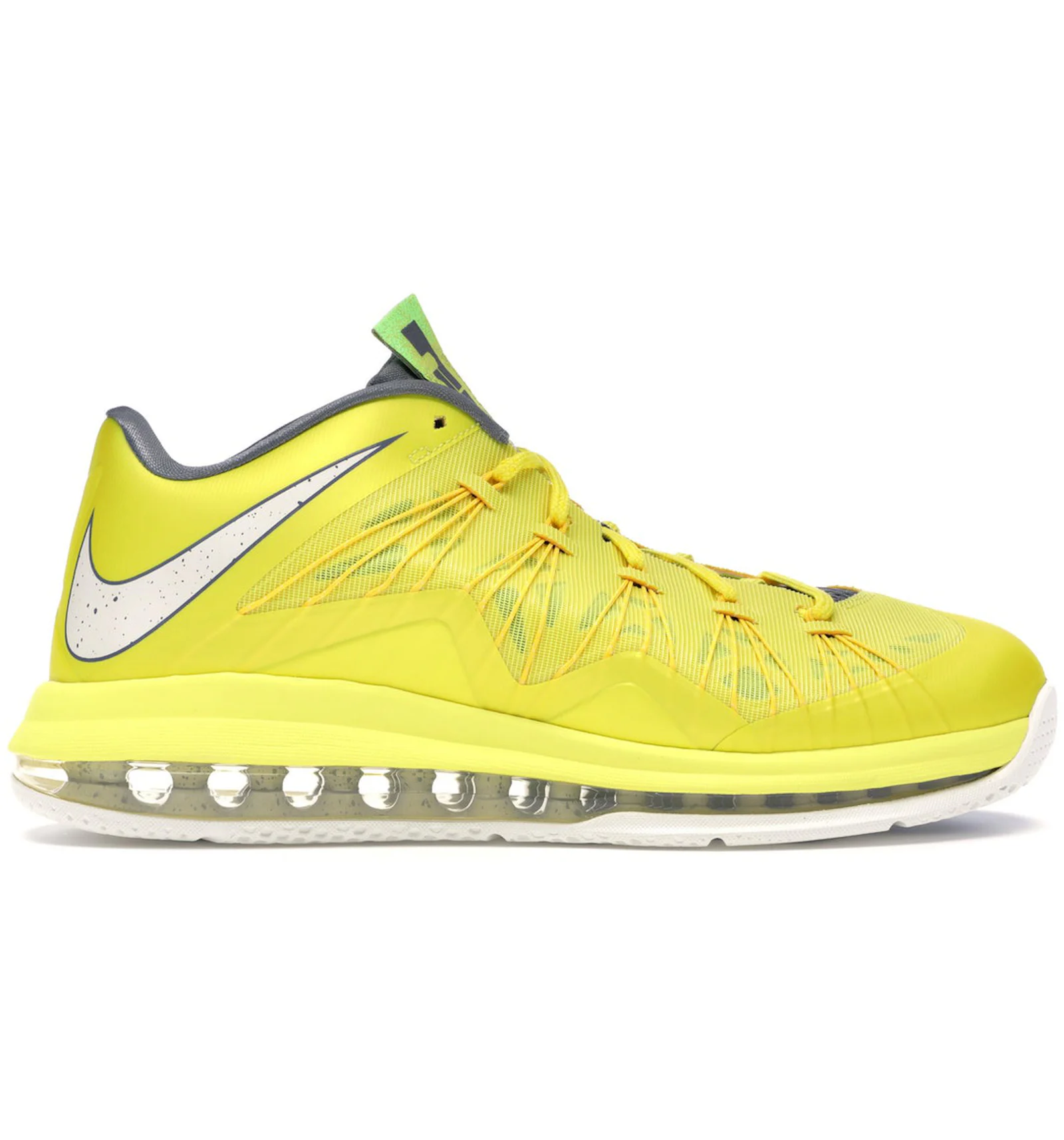 Nike LeBron X Low Sonic Yellow Men s 579765 700 US