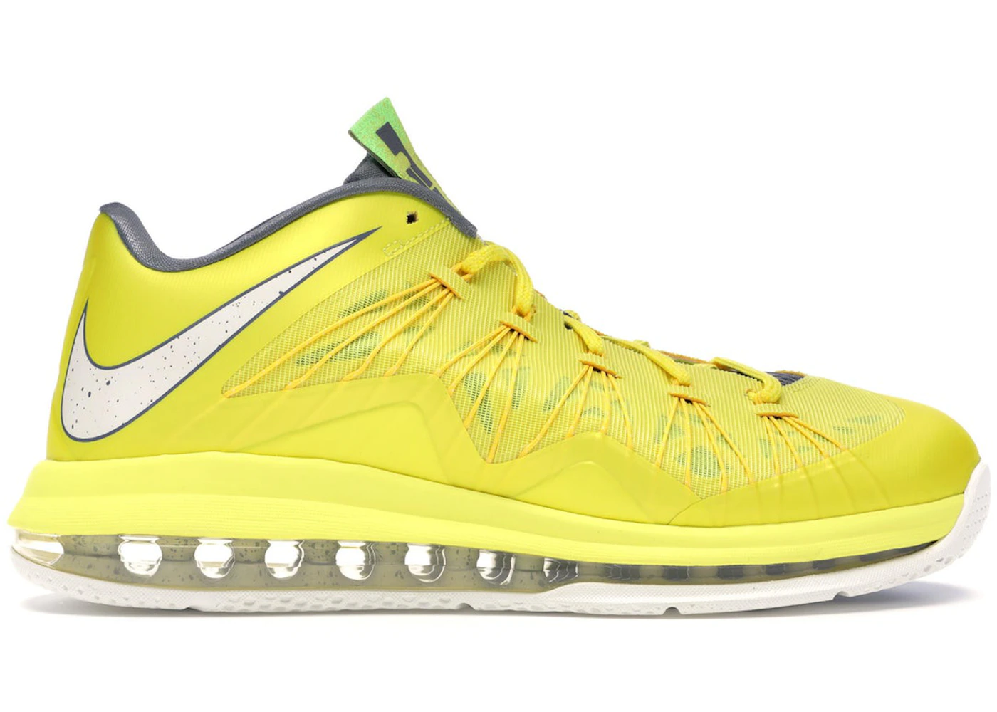 Nike LeBron X Low Sonic Yellow Men s 579765 700 US