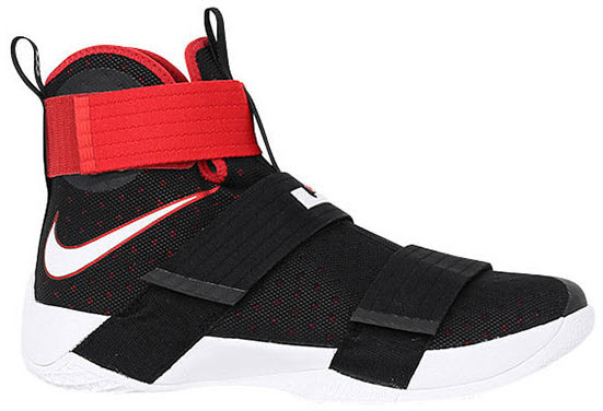 Nike LeBron Zoom Soldier 10 Black Red メンズ - 844374-016 - JP