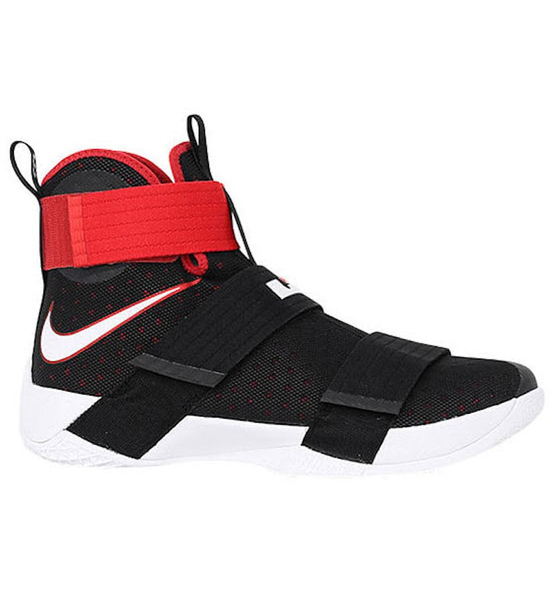 Nike LeBron Zoom Soldier 10 Black Red Men's 844374-016 US