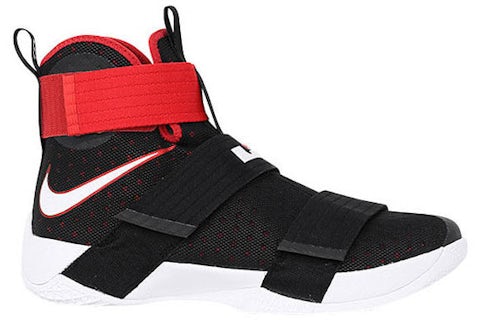 Nike LeBron Zoom Soldier 10 Black Red Men's 844374-016 US