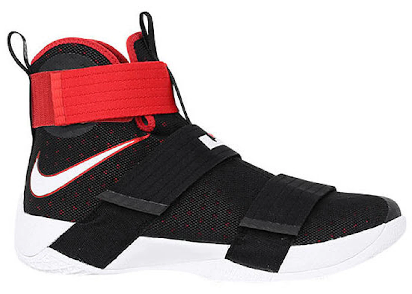 Nike LeBron Zoom Soldier 10 Black Red Men's 844374-016 US