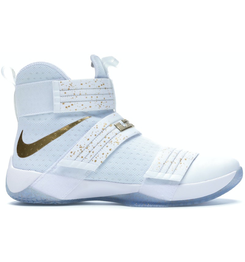 Lebron soldier 10 gold medal online