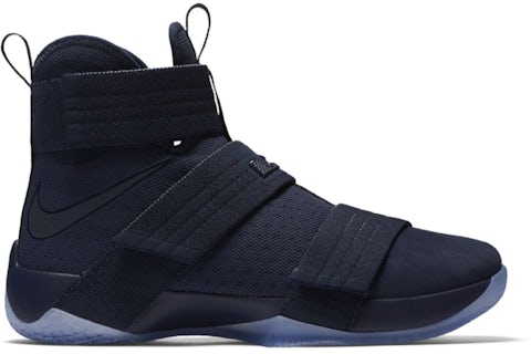 Nike LeBron Zoom Soldier 10 Midnight Navy Men s 844378 444 US