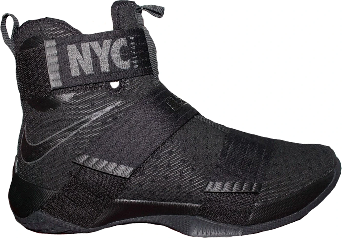 Nike Zoom LeBron Soldier 10 'Black Toe' 844378-102 - KICKS CREW