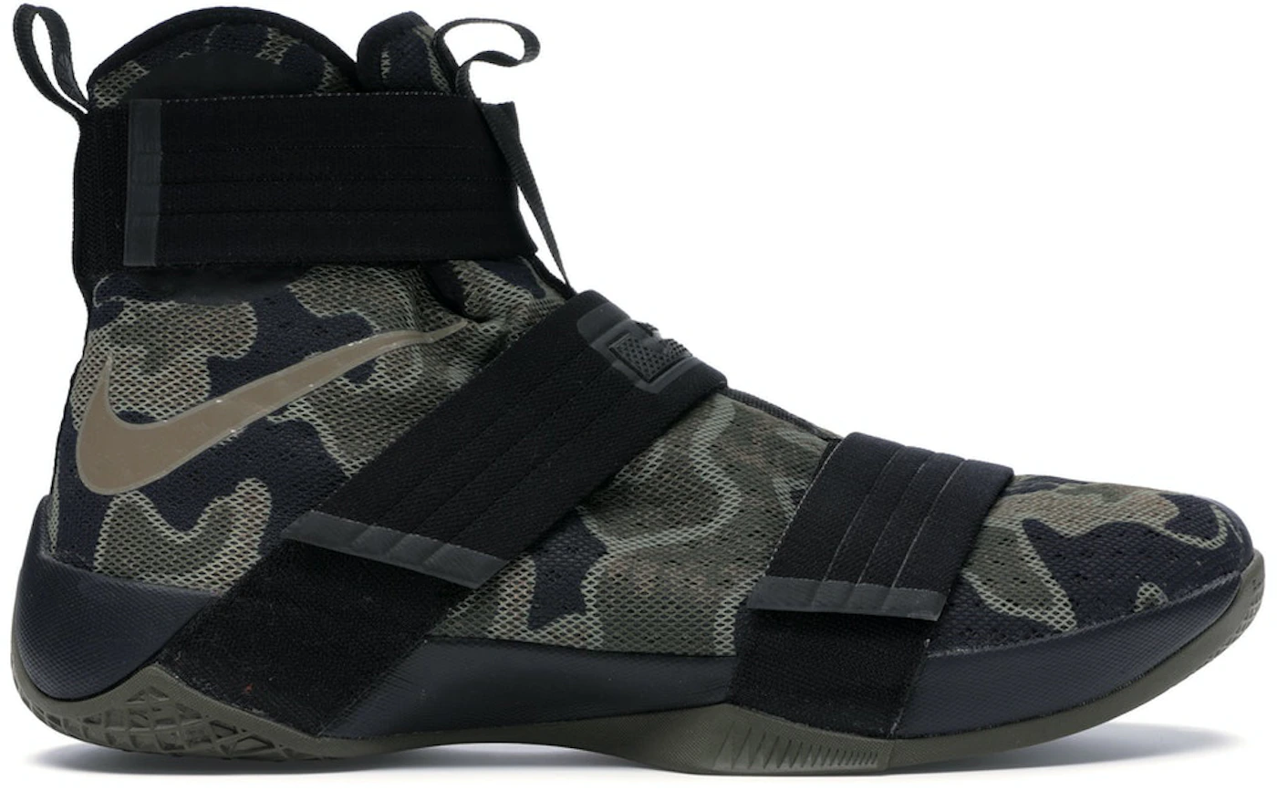 Nike LeBron Zoom Soldier 10 SFG Camo Men's - 844378-022/852400-022 - US