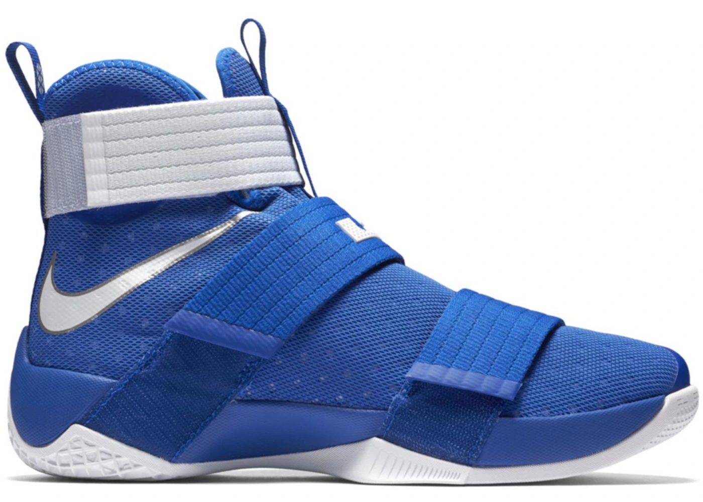 Lebron soldier 10 white blue outlet