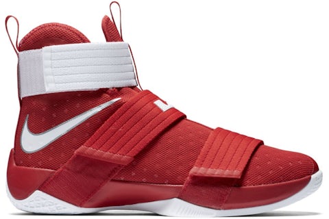 Nike LeBron Zoom Soldier 10 Team Bank University Red Men s 844380 601 US