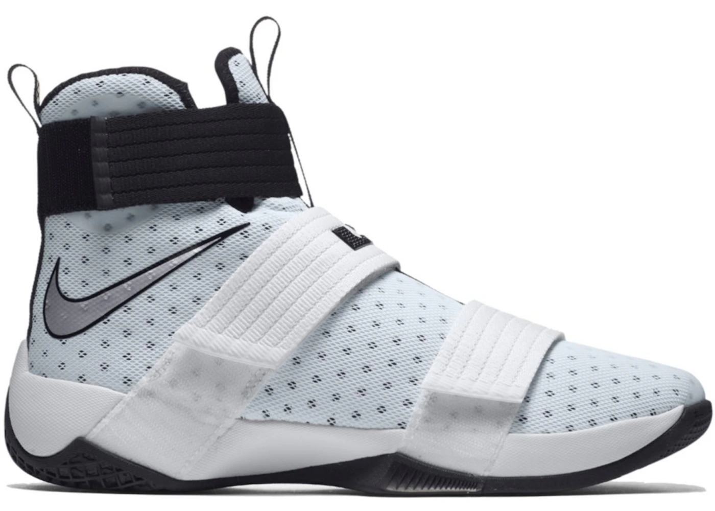 Nike LeBron Zoom Soldier 10 Team Bank White Men's - 844380-100 - US