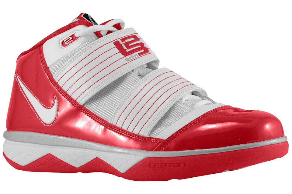 Nike Zoom Soldier III Team Bank White Red