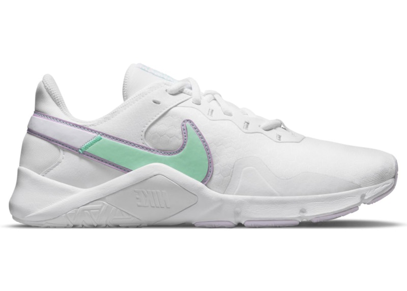 Nike Legend Essential 2 White Green Glow (Women's) - CQ9545-100 - US