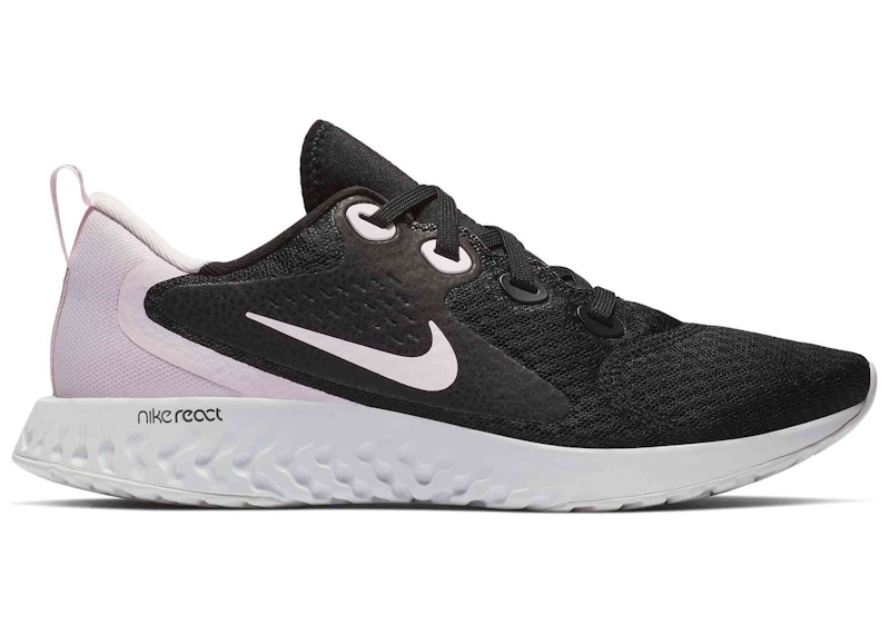 Nike legend react hot sale womens black