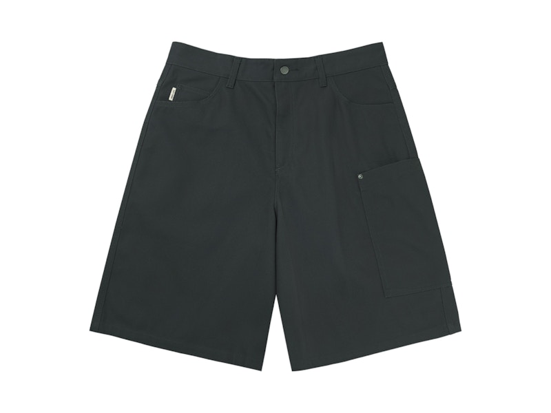 Nike Life Big Canvas Shorts Anthracite (Asian sizing) Men's - US