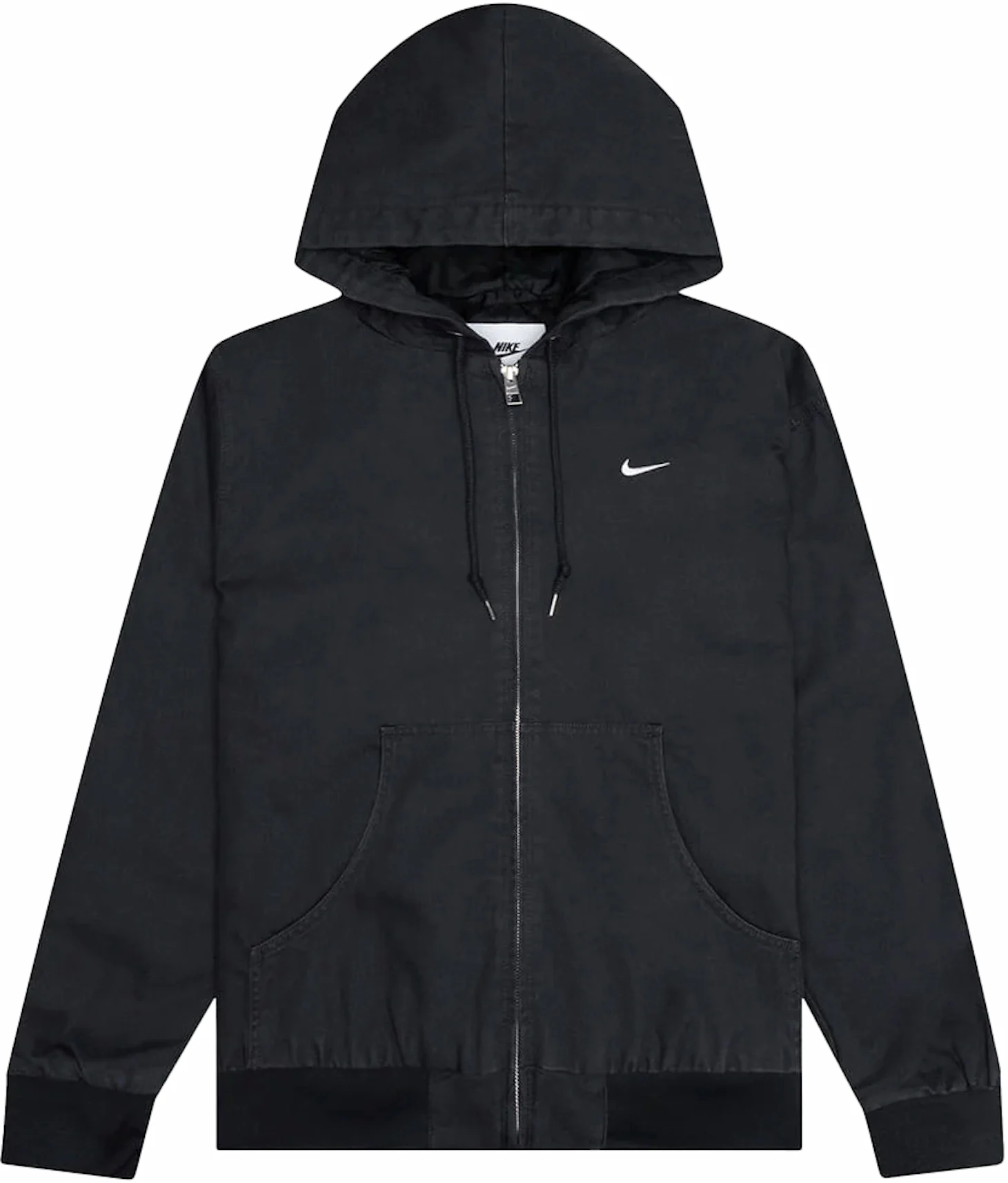 Nike Life Padded Hooded Jacket Black