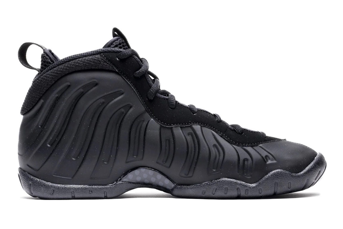 Pre-owned Nike Little Posite One Anthracite (2023) (gs) In Black/anthracite/black