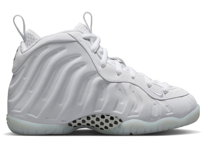 Pre-owned Nike Little Posite One Triple Sneakers In White