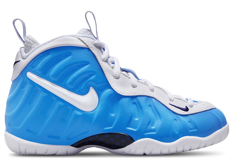 nike little posite pro 3d white blue hero red