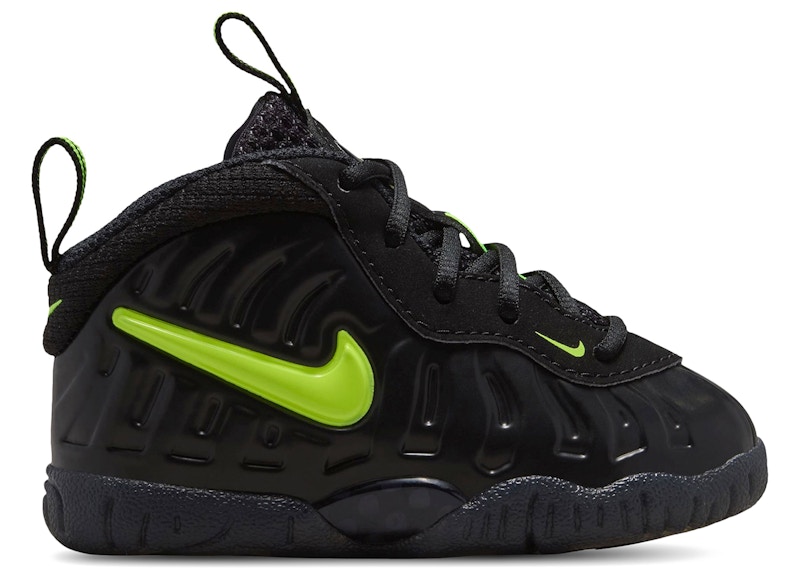 Nike Little Posite Pro Black Voltage Yellow