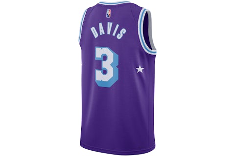 Los Angeles Lakers City Edition Anthony Davis Maillot Lakers Nike