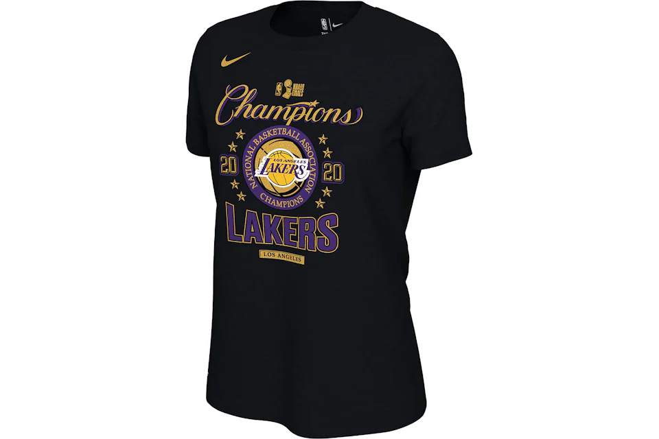 Nike Los Angeles Lakers Champions Women's Locker Room T-Shirt Black