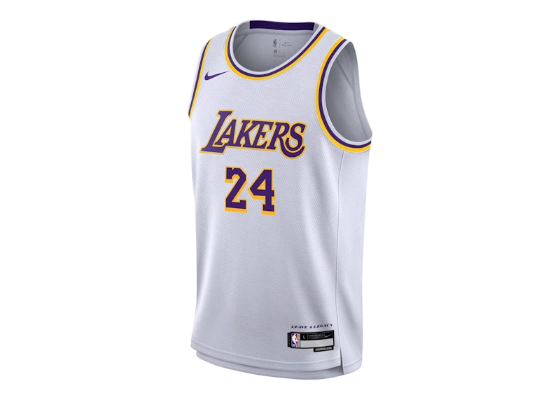Nike Los Angeles Lakers Dri-FIT ADV Authentic Jersey White Men's