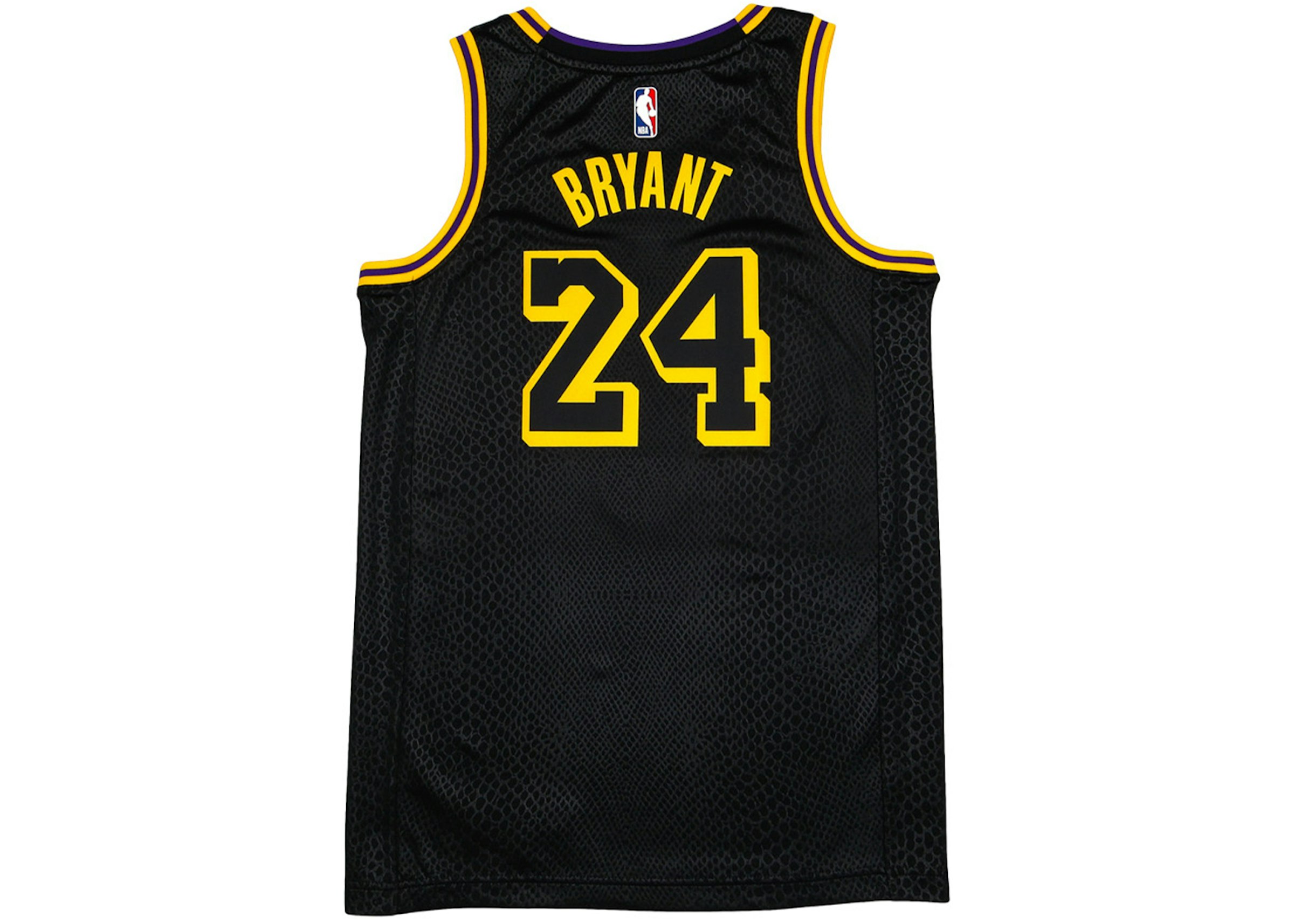 tenaz palo Novedad Nike Los Angeles Lakers Kobe Bryant Black Mamba City Edition Swingman Jersey  Black/Gold - SS20 - ES